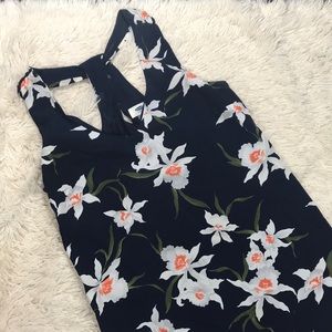 Old Navy Blue and white floral dress
